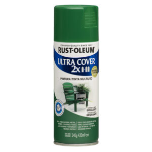 Aerosol Multiusos Ultra Cover 2x Verde Claro Brillante 340g