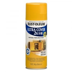 Aerosol Multiusos Ultra Cover 2x Amarillo Oro Brillante 340g