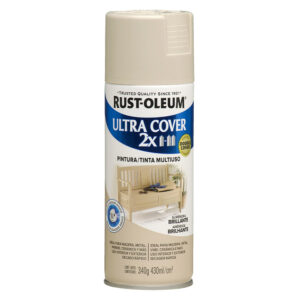 Aerosol Multiusos Ultra Cover 2x Almendra Brillante 340g
