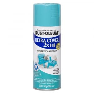 Aerosol Multiusos Ultra Cover 2x Turquesa Brillante 340g