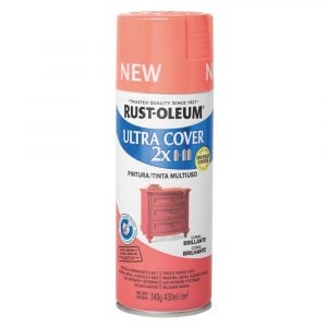 Aerosol Multiusos Ultra Cover 2x Coral Brillante 340g