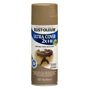 Aerosol Multiusos Ultra Cover 2x Nuez Moscada Satinado 340g