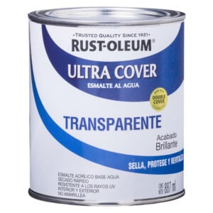 Pintura Ultra Cover Brochable al Agua Transparente 887ml