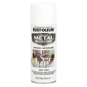 Aerosol Anticorrosivo Metal Protection Mate Blanco 340g