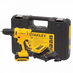 Taladro Atornillador Staney SCD121S2K 12v + Bat + Maleta