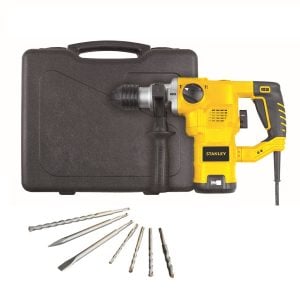 Rotomartillo Plus Stanley STHR1232K 1250w Brocas + Cinceles