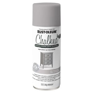 Rust-Oleum Pintura Aerosol Tiza Chalked Gris Envejecido 340g