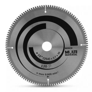 Disco Sierra Multimaterial Bosch 10" x 120 Dientes