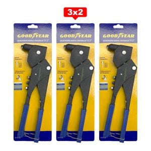 Remachadora Manual Goodyear Aluminio 11.5" Giratoria 360 3X2