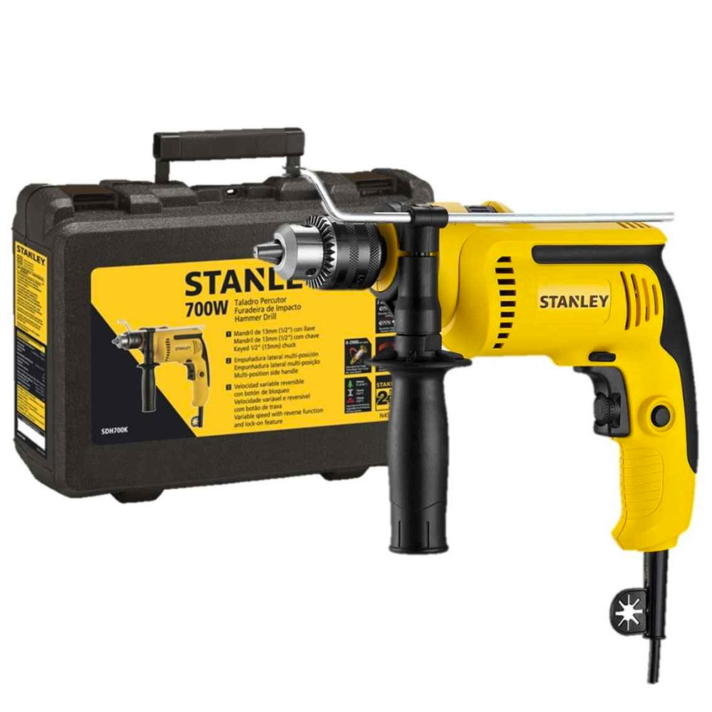 Taladro Alambrico Stanley SDH700K-B3 - Maquinaria agrícola y herramientas