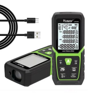 Medidor de Distancia Láser Huepar LM120A 120 Metros LCD