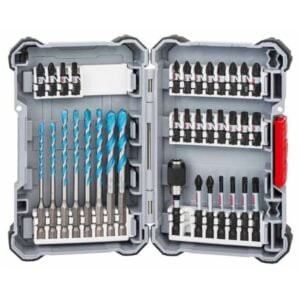 Bosch Set 35 pzas Impact Control Brocas CYL-9 Hex + Puntas