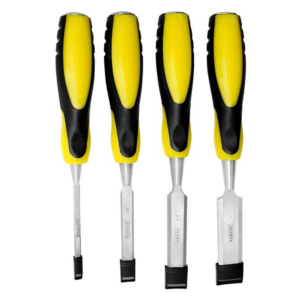 Juego Formones Am/Neg 1/4"-1" 4Pcs Kamasa KM439