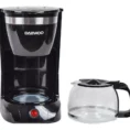 Cafetera Negra Daewoo DCM-1859 1.25l 12 Tazas
