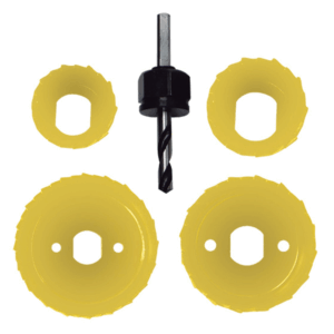 Set Sierra Copas para Madera 6 Pzas 32mm a 54mm Kamasa KM446