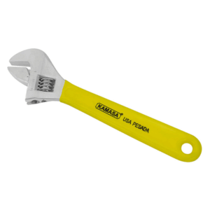 Llave Francesa 8 M/Amarillo Kamasa KM442