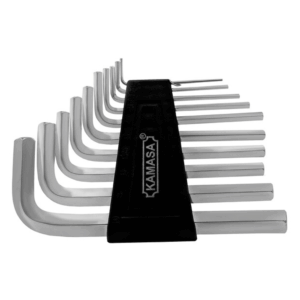 Juego Llave Alen Cromado 1,5-10mm 10Pcs Kamasa KM1114
