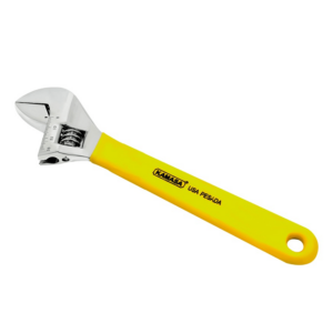 Llave Francesa 10 M/Amarillo Kamasa KM443