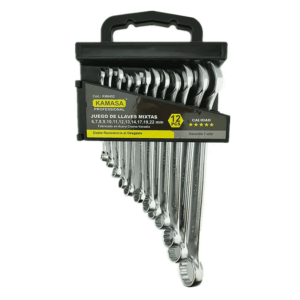Juego Llave Mixta 12Pcs 6-22mm Kamasa KM6452