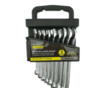 Juego Llave Mixta 9Pcs 8-17mm Kamasa KM6451