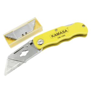 Cuchillo para Cortar Cuero 61X19X0.6mm Kamasa KM1095