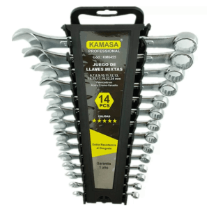 Juego Llave Mixta 14Pcs 6-24mm Kamasa KM6455