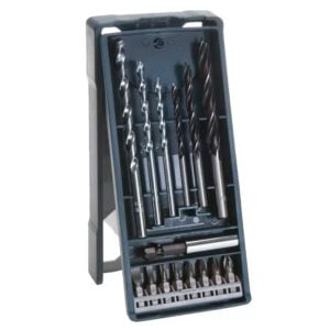 Set de 15 piezas X-Line Madera / Concreto / brocas + puntas