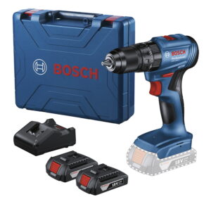 Taladro Atornillador Percutor Bosch GSB 185-LI BL +2x2Ah MP