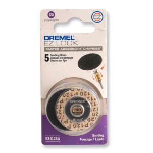 Discos de Lijas Dremel EZ412SA Ez-Lock 120g