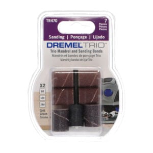 Mandril y Bandas de Lijar Dremel TR470