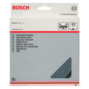 Piedra Bosch GR.60 6" para Esmeril de Banco