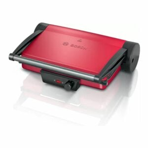 Parrilla Eléctrica Bosch TCG4104 Contact Grill Roja