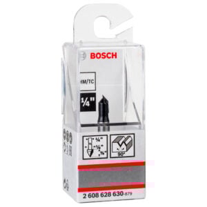 Fresa Bosch Ranura "V" 1/4"