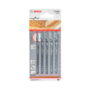 Hoja Sierra Calar Bosch x5 HCS Recto Grueso Rápido Madera