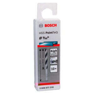 Bosch Broca Metal HSS PointTeQ CjaX10 3/32"