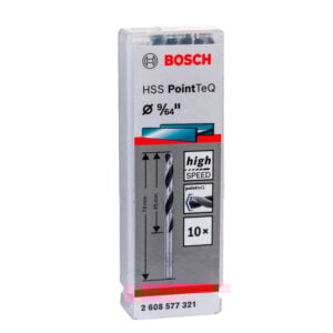 Bosch Broca Metal HSS PointTeQ CjaX10 9/64"