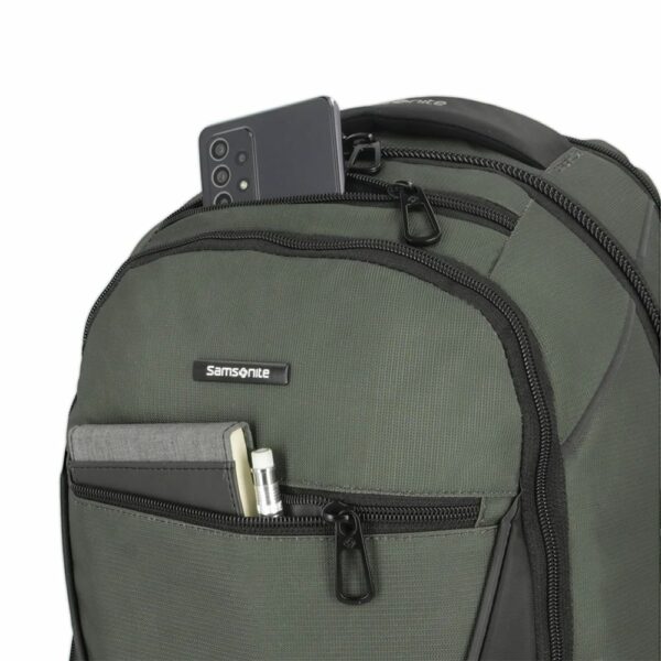 Mochila Vaughan Backpack Verde Olivo Samsonite - Imagen 7