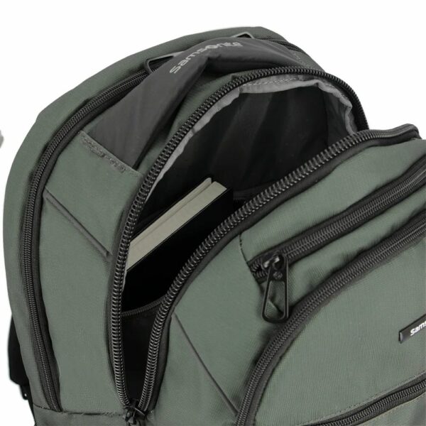 Mochila Vaughan Backpack Verde Olivo Samsonite - Imagen 3