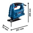 Sierra Caladora Bosch GST 680 20 mm 500W-1010565-Imagen 4