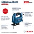 Sierra Caladora Bosch GST 680 20 mm 500W-1010565-Imagen 5