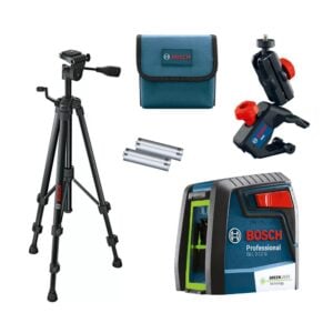 Nivelador Láser Bosch GLL 2-12 G Verde+ Trípode Bosch Bt 150