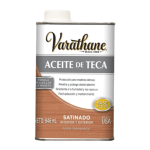 Rust-Oleum Aceite de Teca Varathane Exterior 1/4 Galón