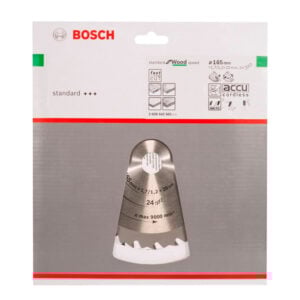 Disco Sierra Bosch 165mm x 24D SpeedLine Wood