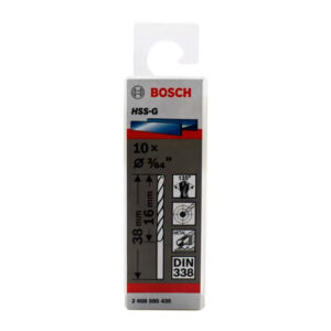 Bosch Broca Metal HSS-G X10U 1.2mm 3/64"