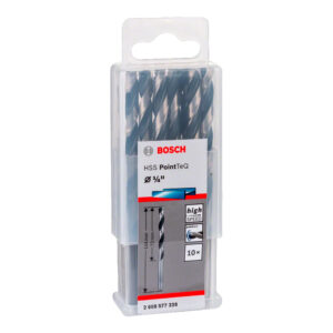 Bosch Broca Metal HSS PointTeQ CjaX10 1/4"