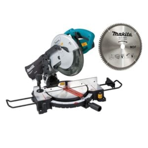 SIERRA INGLETEADORA 10"+DISCO SIERRA PARA MELAMINE MAKITA MT