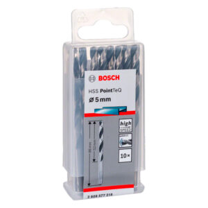 Broca Metal Hss Pointteq Cjax10 5.0Mm