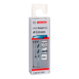 Broca Metal Hss Pointteq Cjax10 3.5Mm