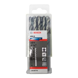 Bosch Broca Metal HSS-G X10U 6.4mm 1/4"