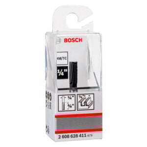 Fresa Bosch Ranura Recta 1/4" 2 Filos